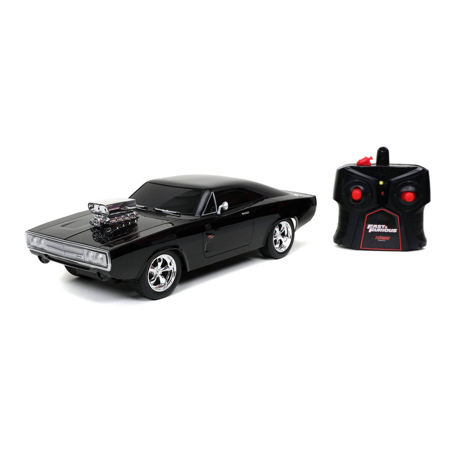 Fast & Furious   Rc Dom's 1970 Dodge Charger R/t (1:16) Remote Control