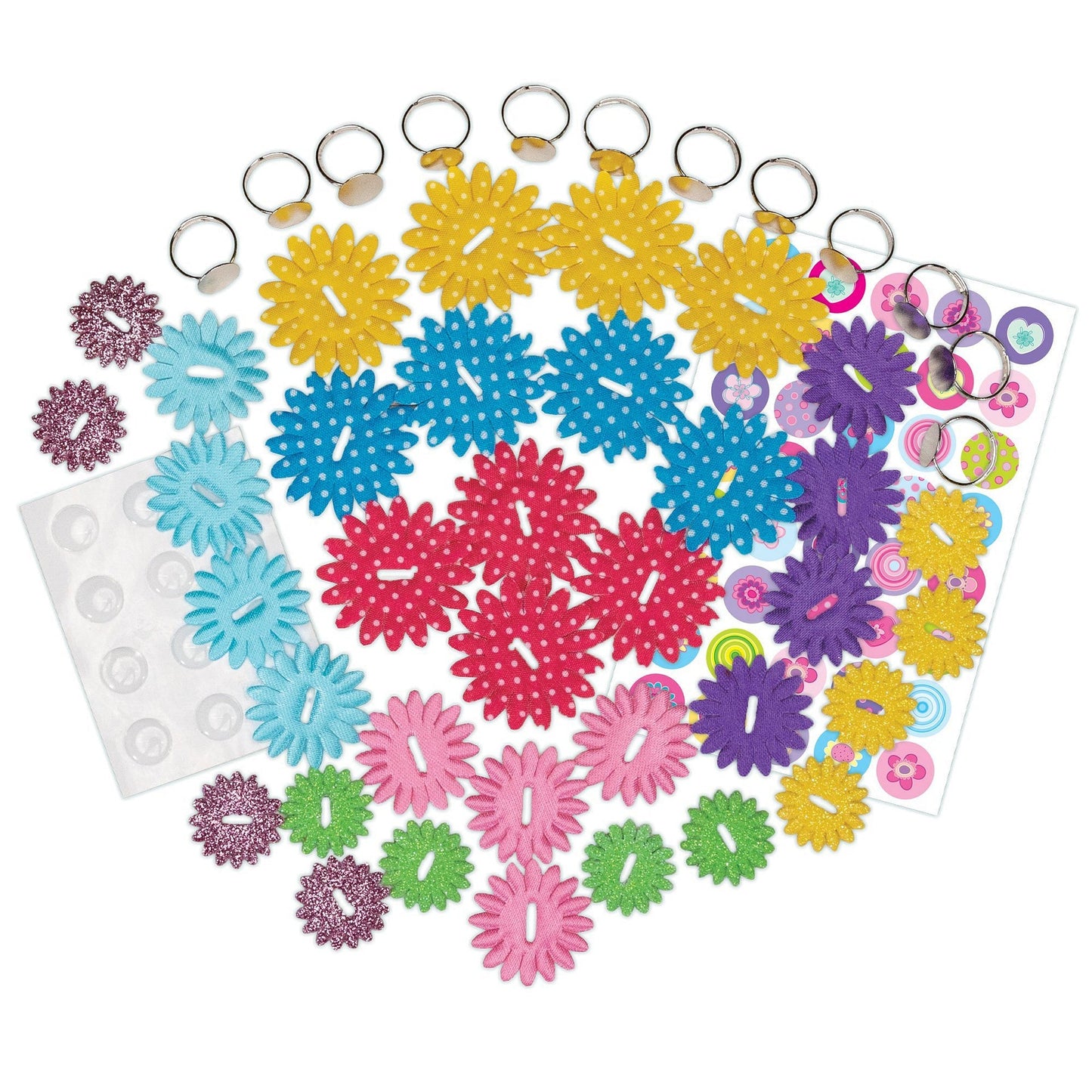 GALT - Flower Rings - Creative Jewellery Making Kit