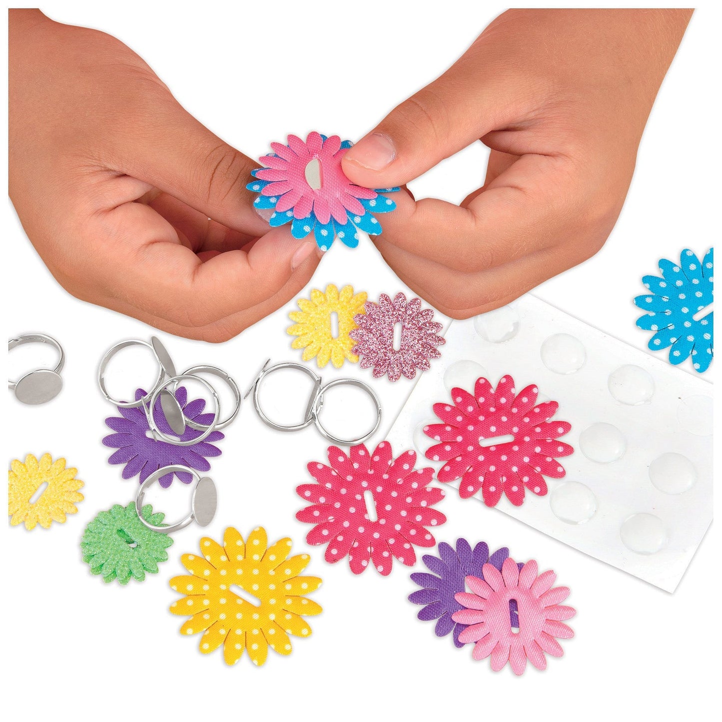 GALT - Flower Rings - Creative Jewellery Making Kit