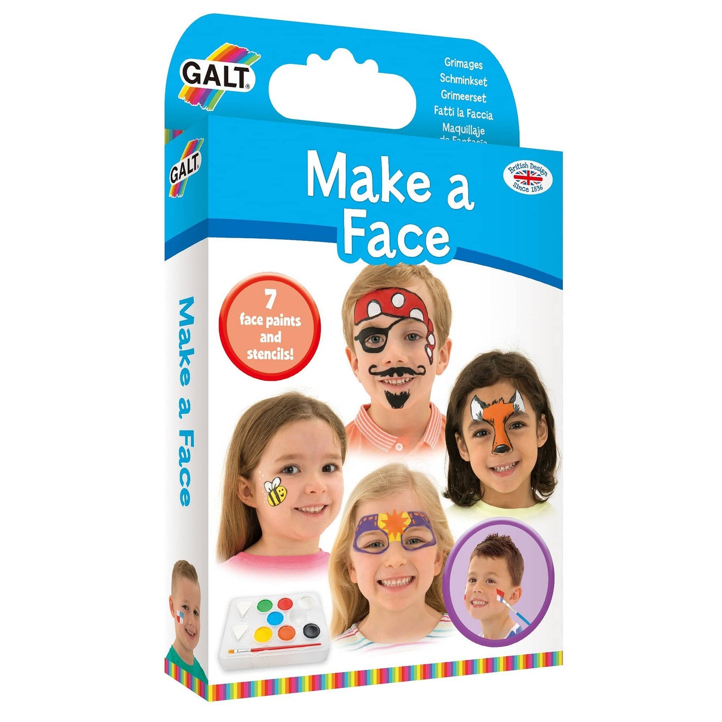 GALT - Make A Face - Creative Art and Craft Kit