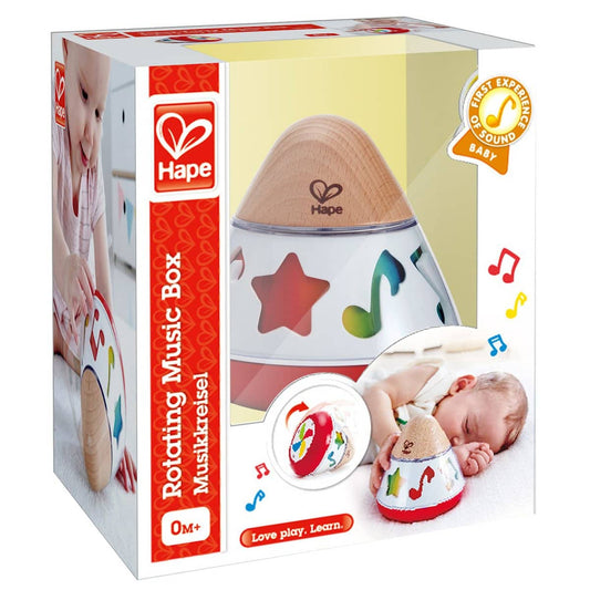 Hape -  Rotating Music Box Infant Music Toy