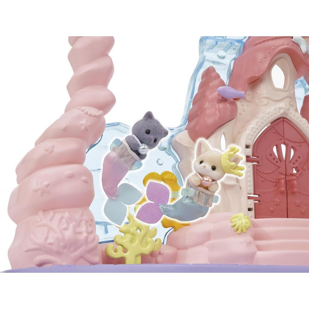Sylvanian Families - Baby Mermaid Castle Animal Doll Playset