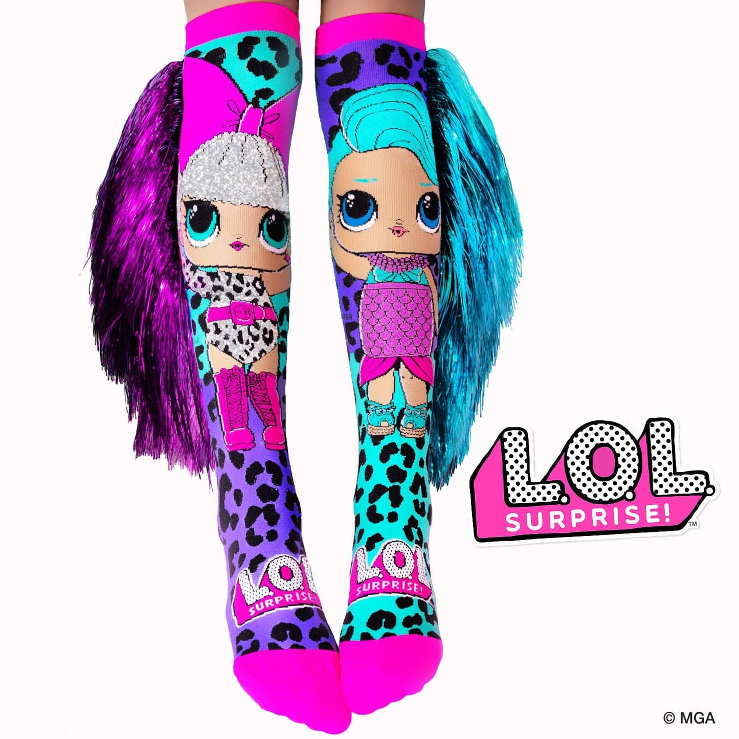 MADMIA -  Socks Toddler Age 3-5y Lol Disco Dolls Toddler