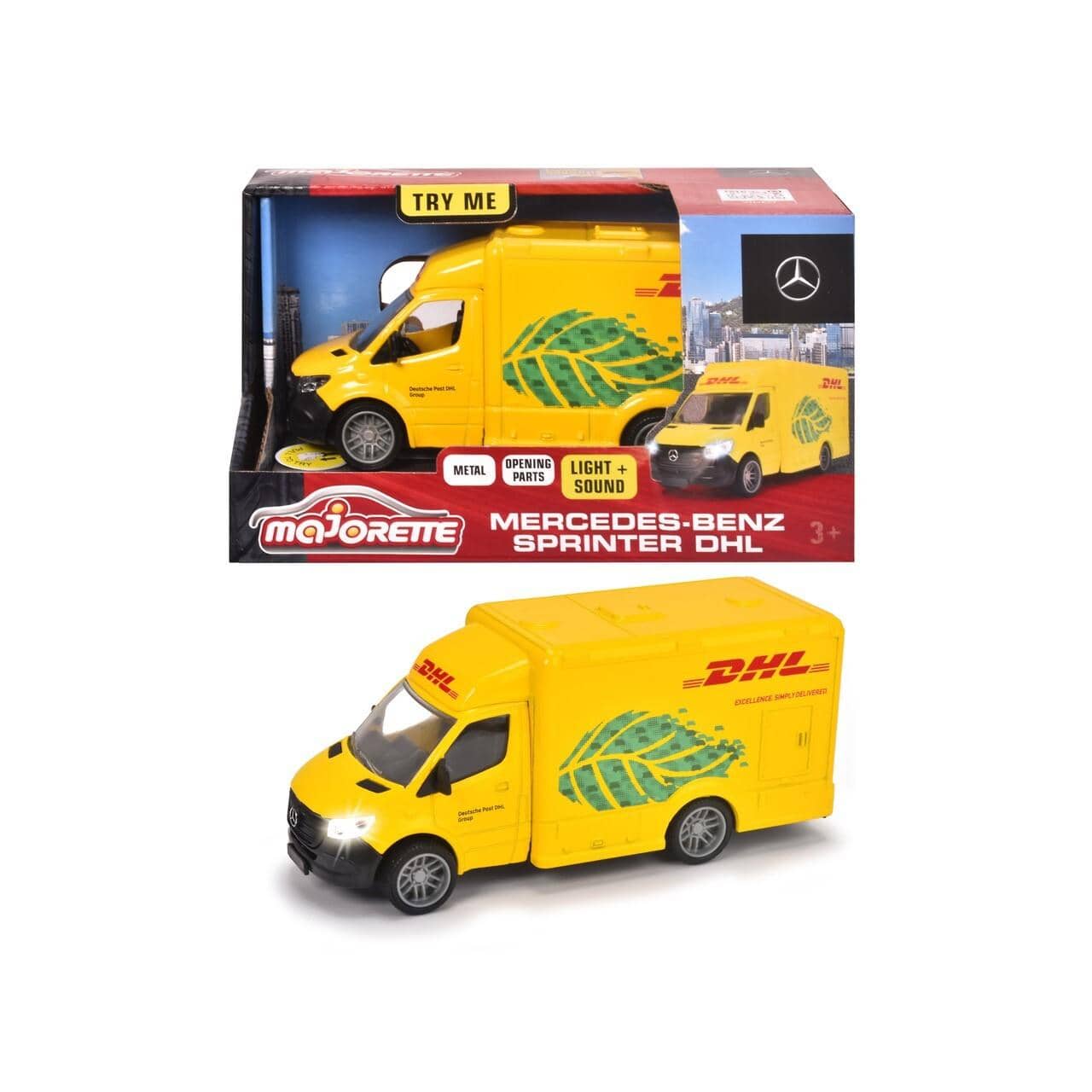 Majorette - Mercedes Sprinter Dhl Van