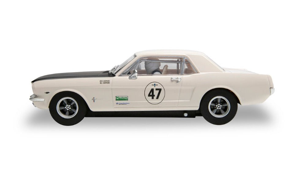 Scalextric C4353 Ford Mustang Bill and Fred Shepherd slot car also suits Carrera