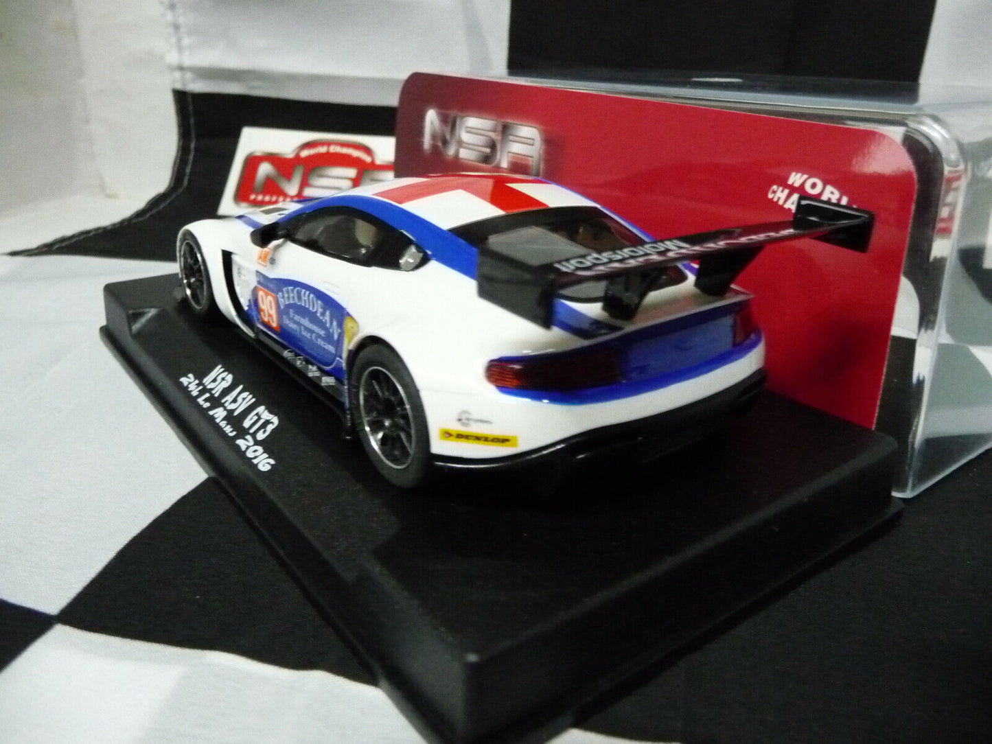 NSR 1:32 0078AW ASV GT3 Le Mans 24H 2016 No.99 slot car also suits  scalextric/carrera