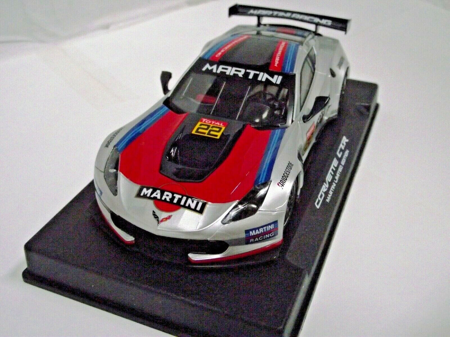 NSR 1:32 0160AW Corvette C7R Martini Racing Grey No.22 slot car also suits  scalextric/carrera