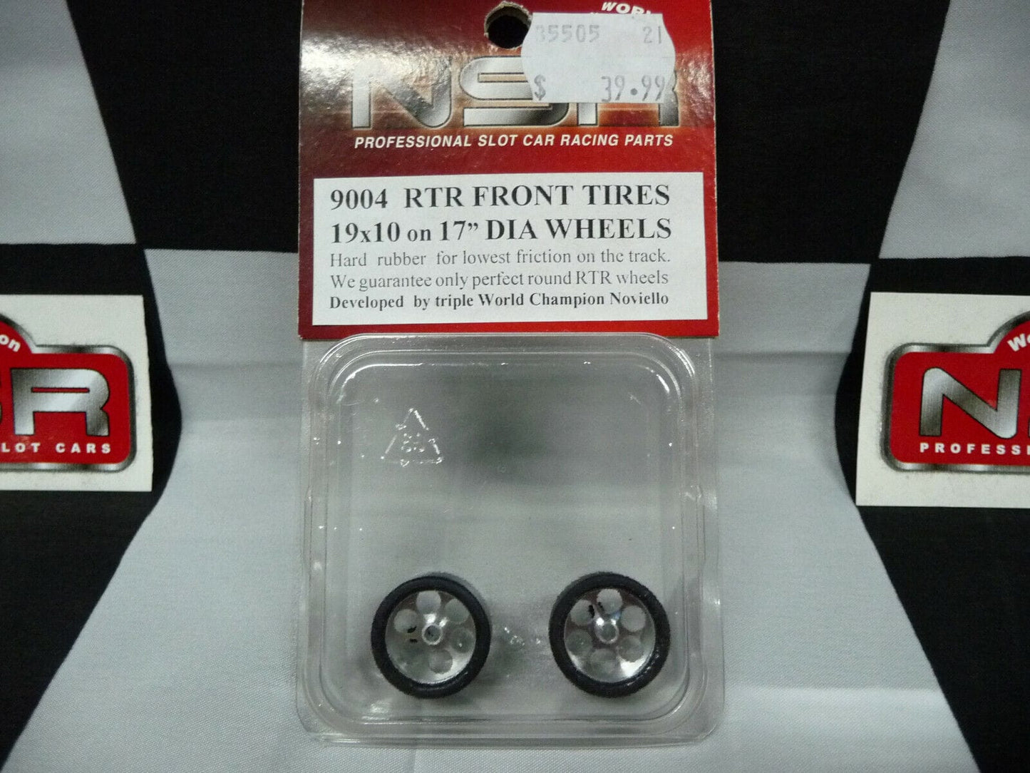 NSR N9004 RTR Front Tyres 19 x 10 on 17 inch dia wheels