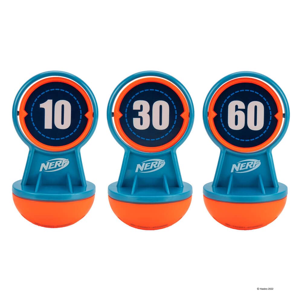Nerf Elite Target Rocker Shot Targets 3 X Pack