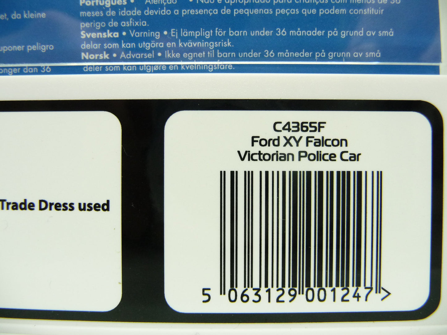 Scalextric C4365 Ford XY Falcon Police Car