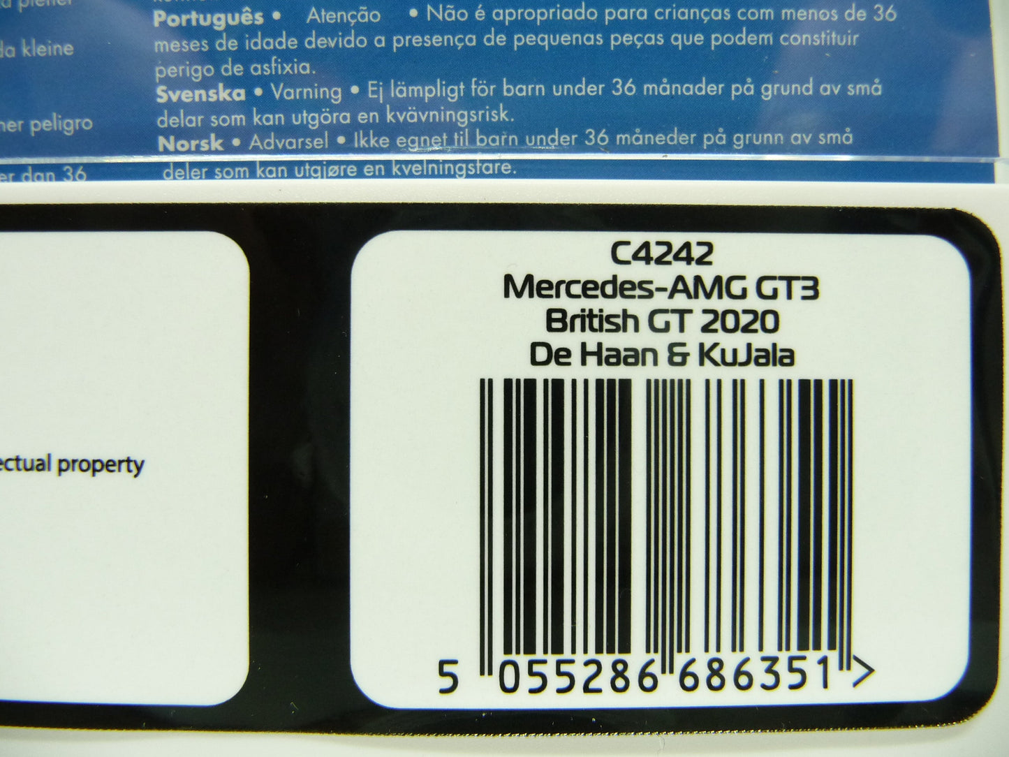 Scalextric C4242 Mercedes Amg Gt3 British Gt 2020 De Haan & Kujala