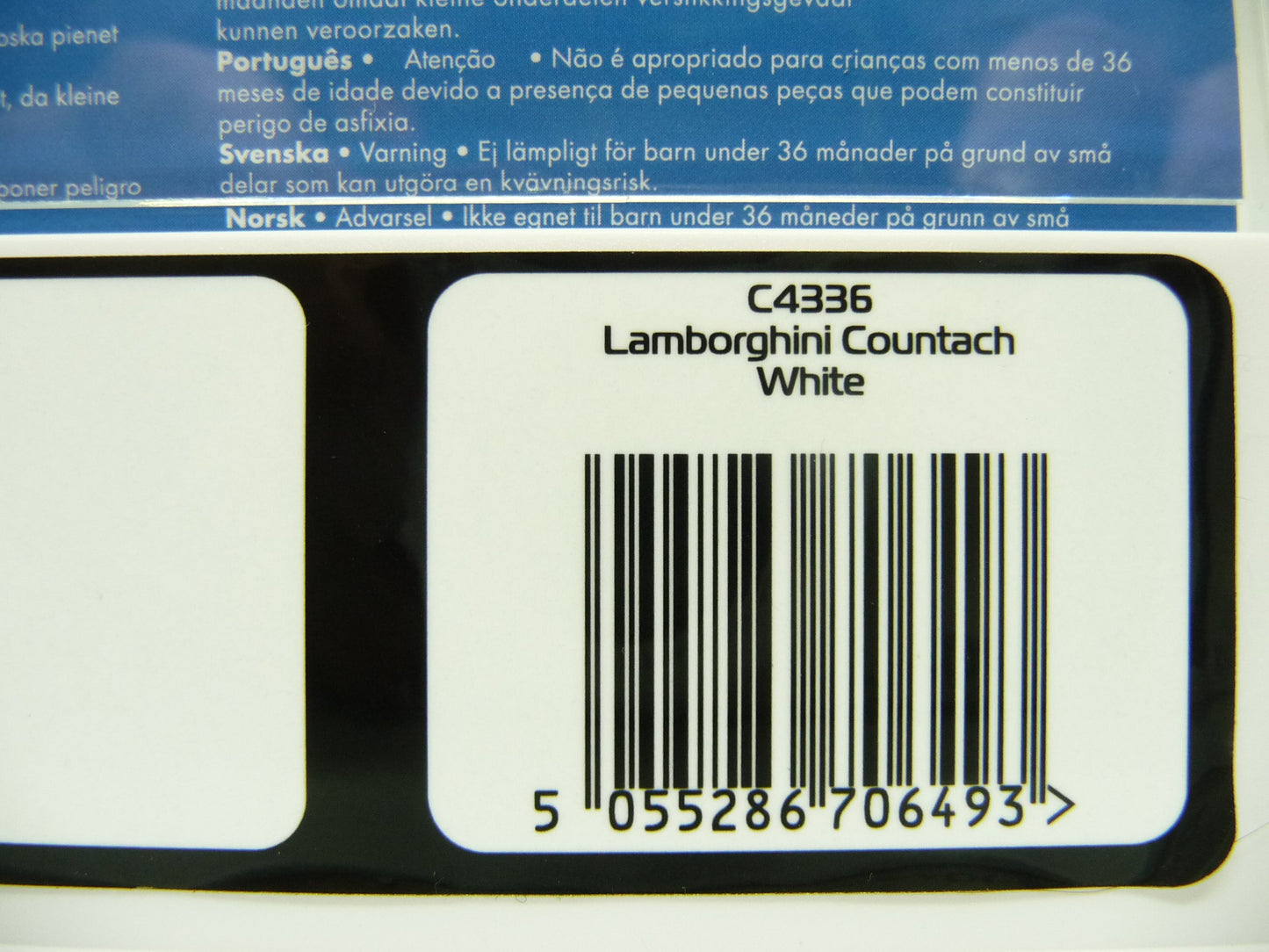 Scalextric C4336 Lamborghini Countach - White