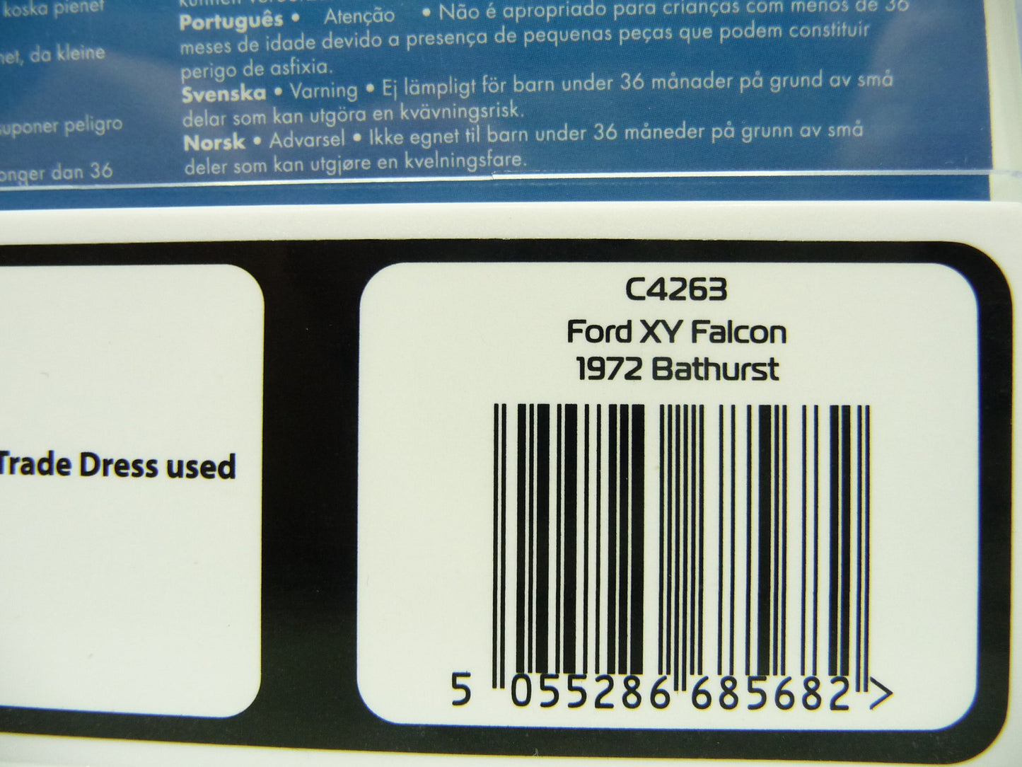 Scalextric C4263 1:32 Ford XY Falcon 1972 Bathurst Bryan Byrt Ford slot car also suits Carrera