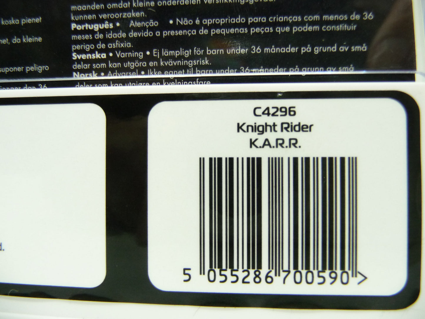 Scalextric C4296 Knight Rider K A R R slot car also suits Carrera