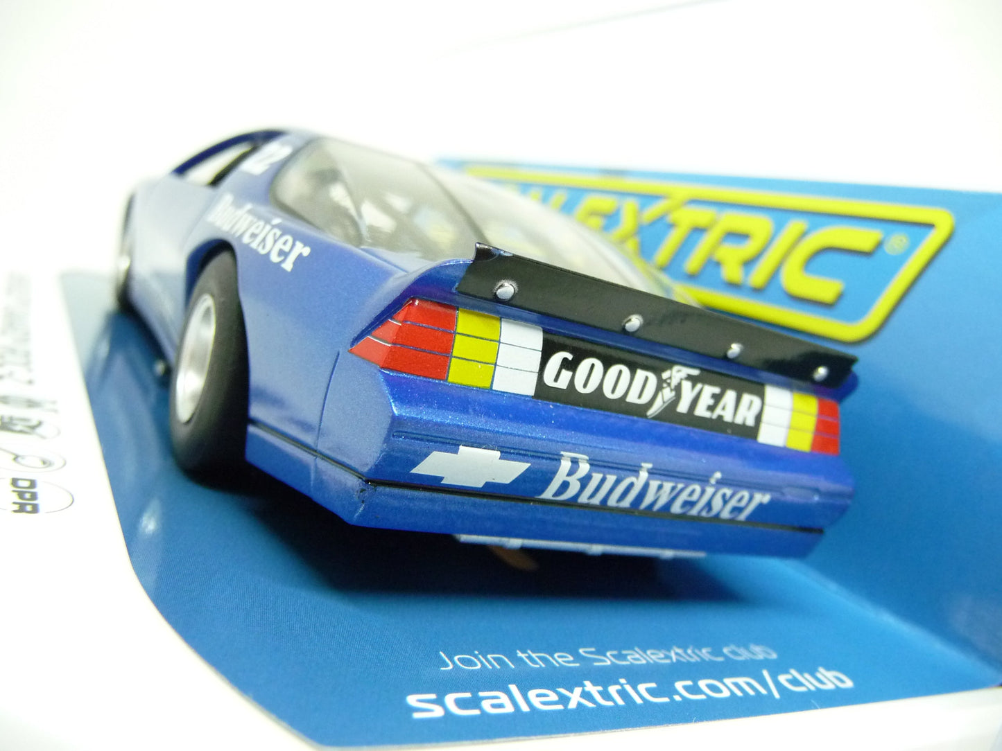 Scalextric C4145 1:32 Chevrolet IROC Z Slot Car also suits Carrera