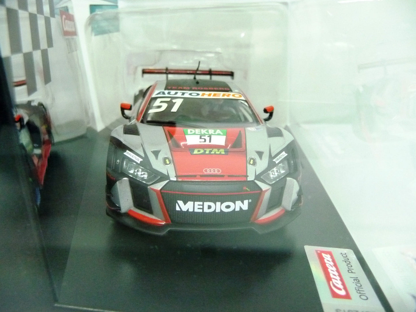Carrera Evolution 1:32 - Audi R8 Lms Gt3 Team Rosberg No.51 DTM 2021 - Slot Car Also Suits Scalextric