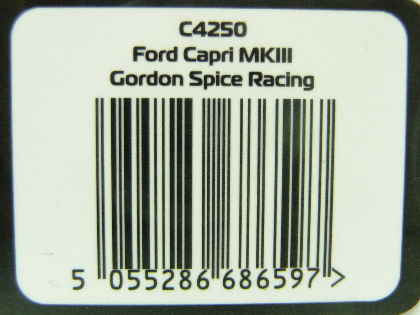 Scalextric - C4250 Ford Capri Gordon Spice Racing