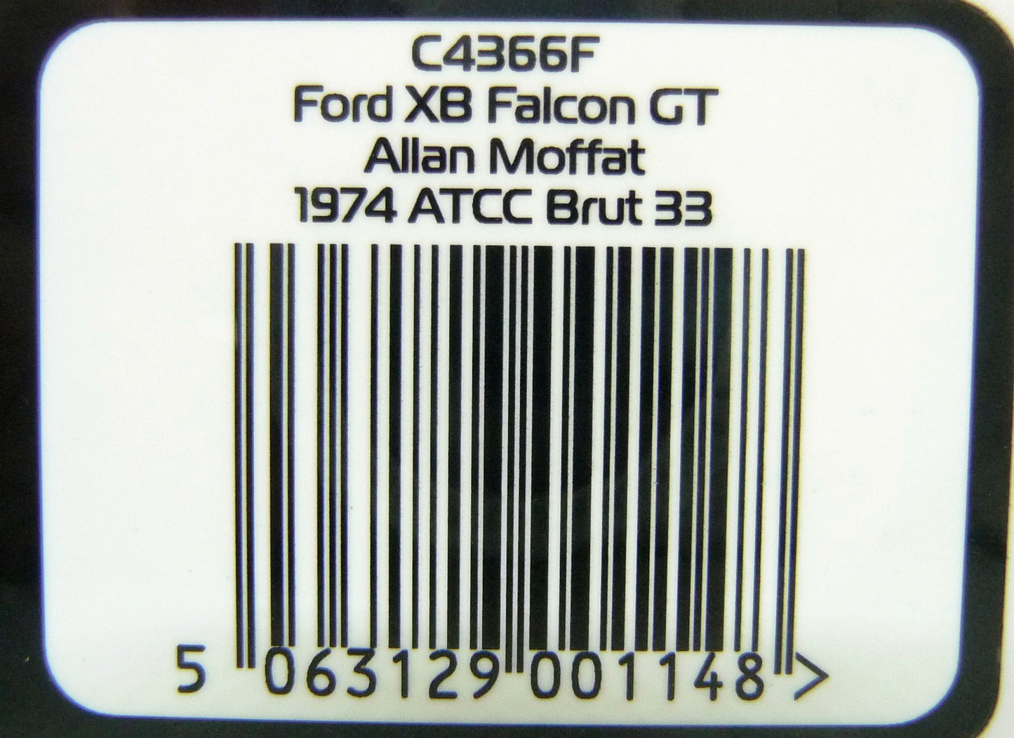 Scalextric C4366 Ford XB Falcon 1974 ATCC Moffat
