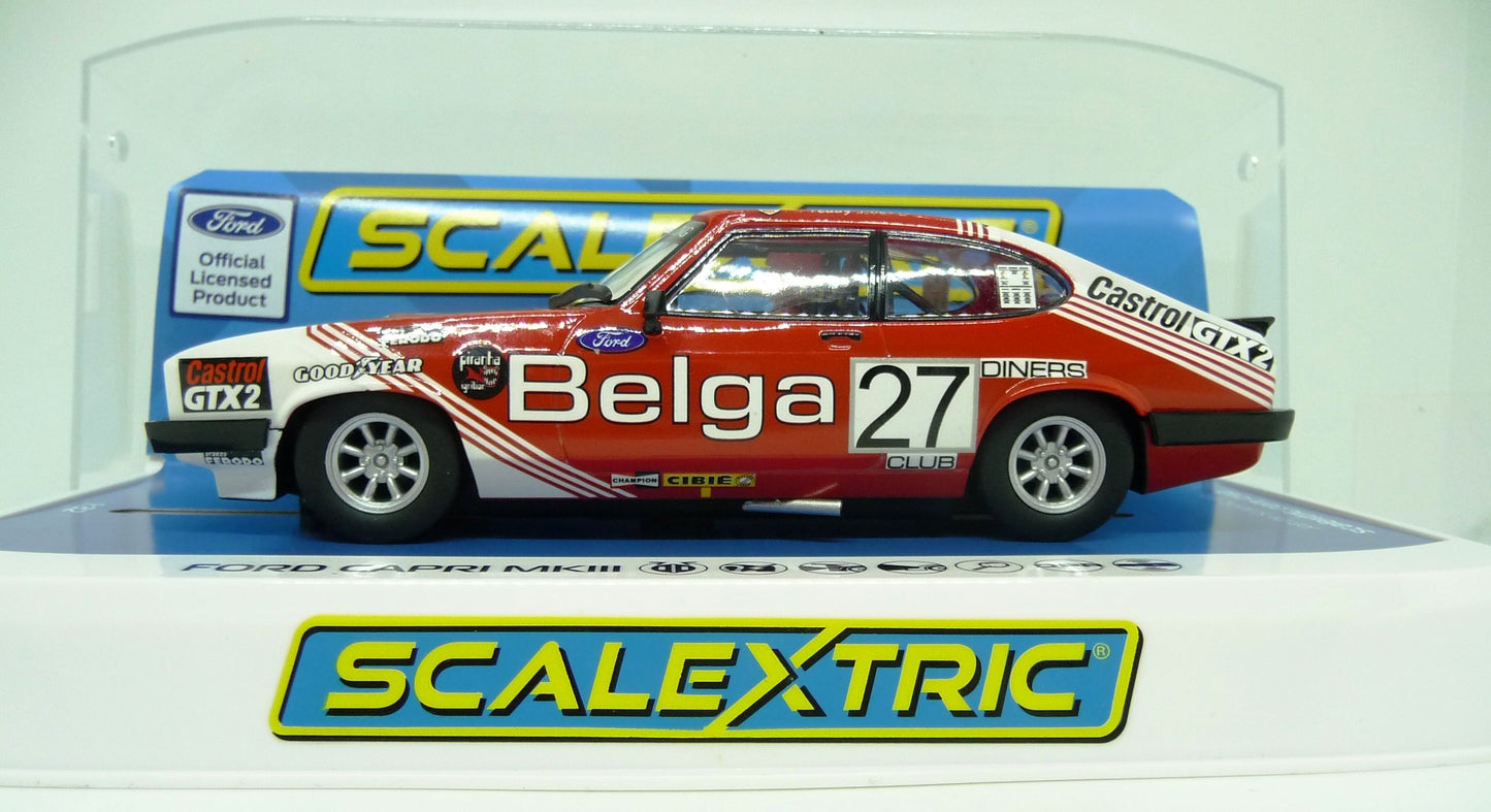 Scalextric C4349 Ford Capri Mkiii - Spa 24hrs 1978 Winner