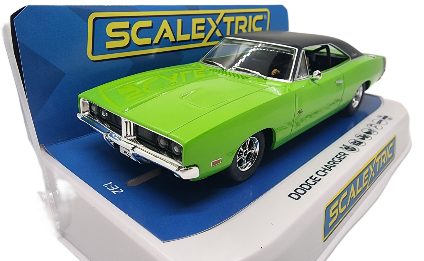 Scalextric C4326 Dodge Charger RT - Sublime Green