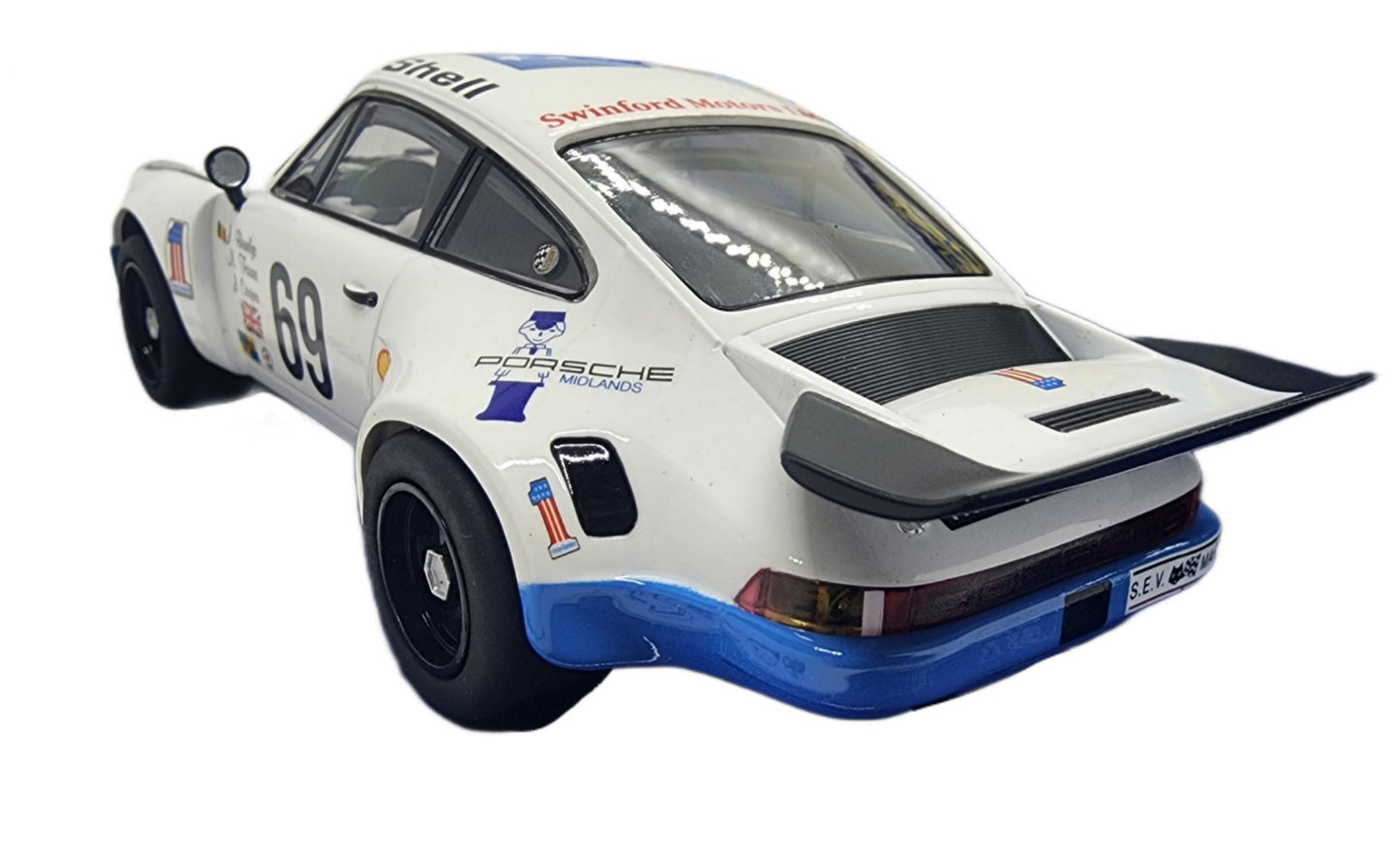 Scalextric C4351 Porsche 911 Carrera RSR 3 - 6th Lemans 1975