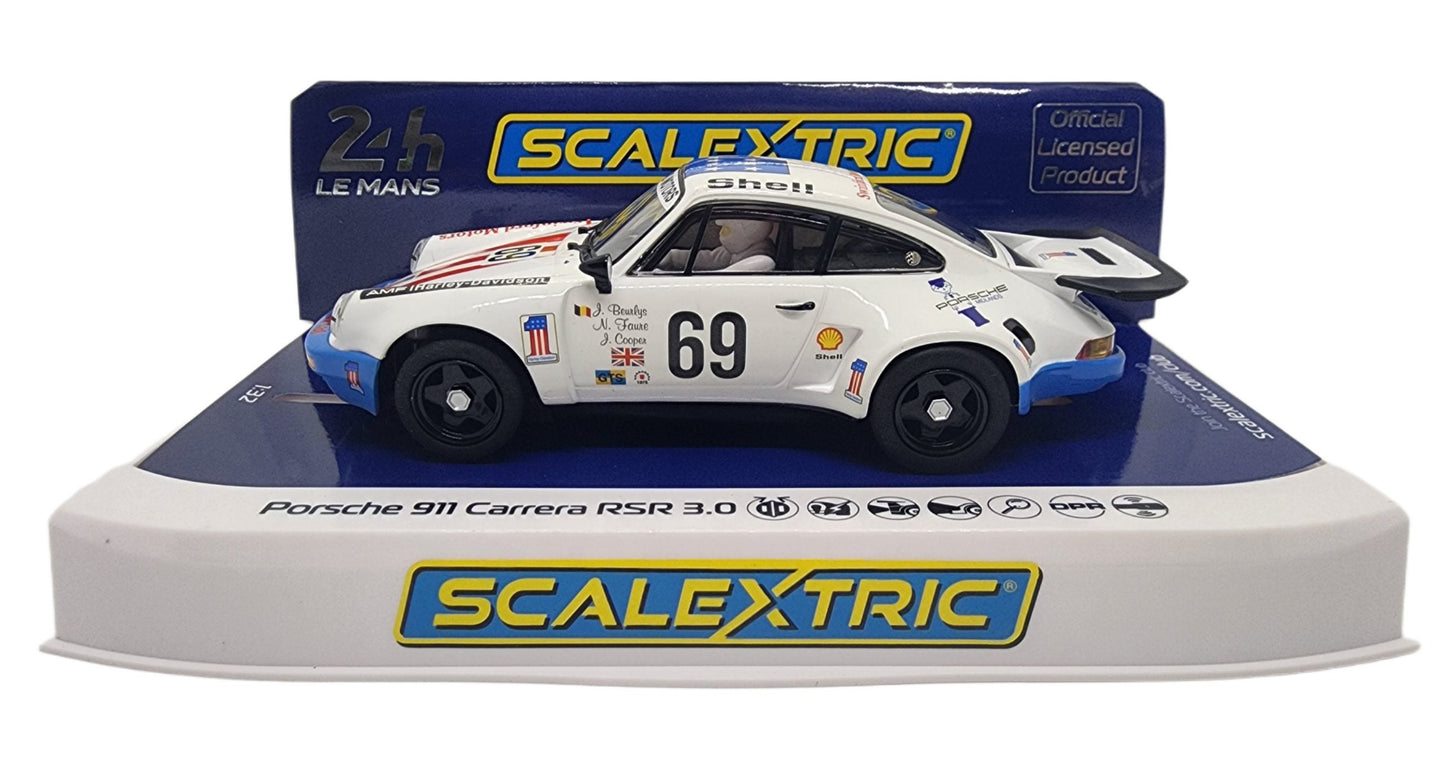 Scalextric C4351 Porsche 911 Carrera RSR 3 - 6th Lemans 1975