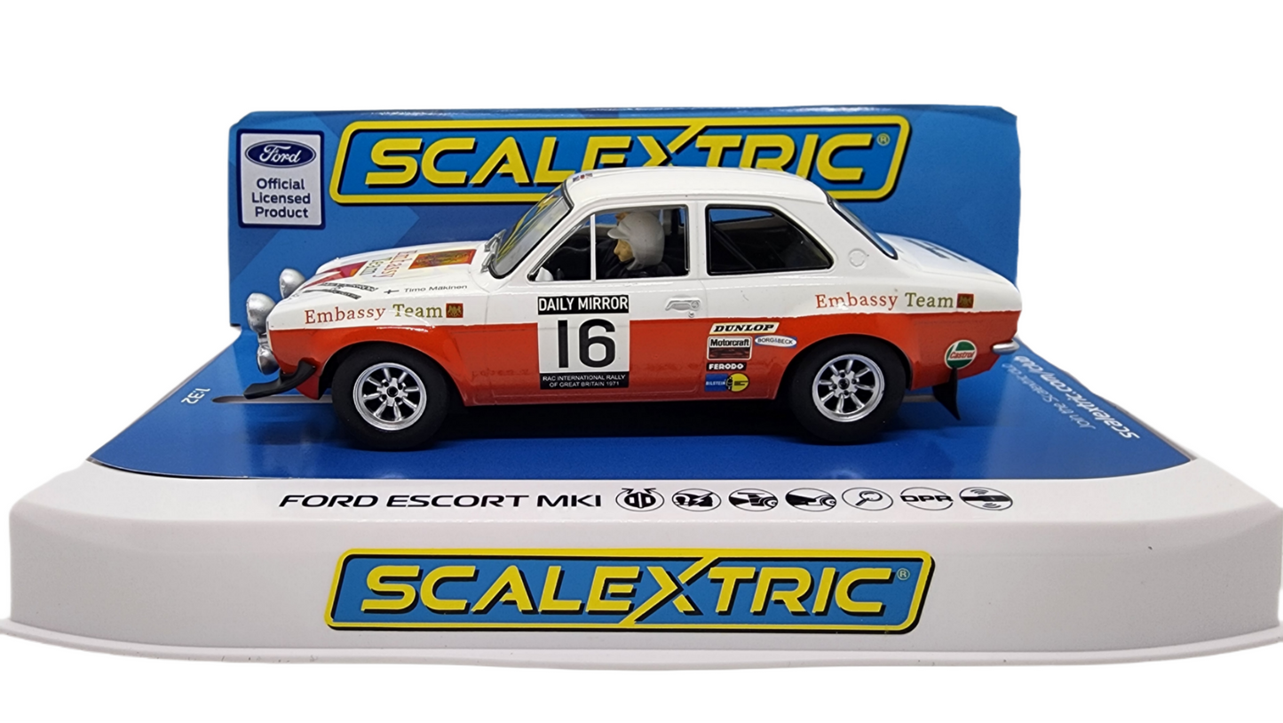 Scalextric C4324 Ford Escort Mk1 - Rac Rally 1971