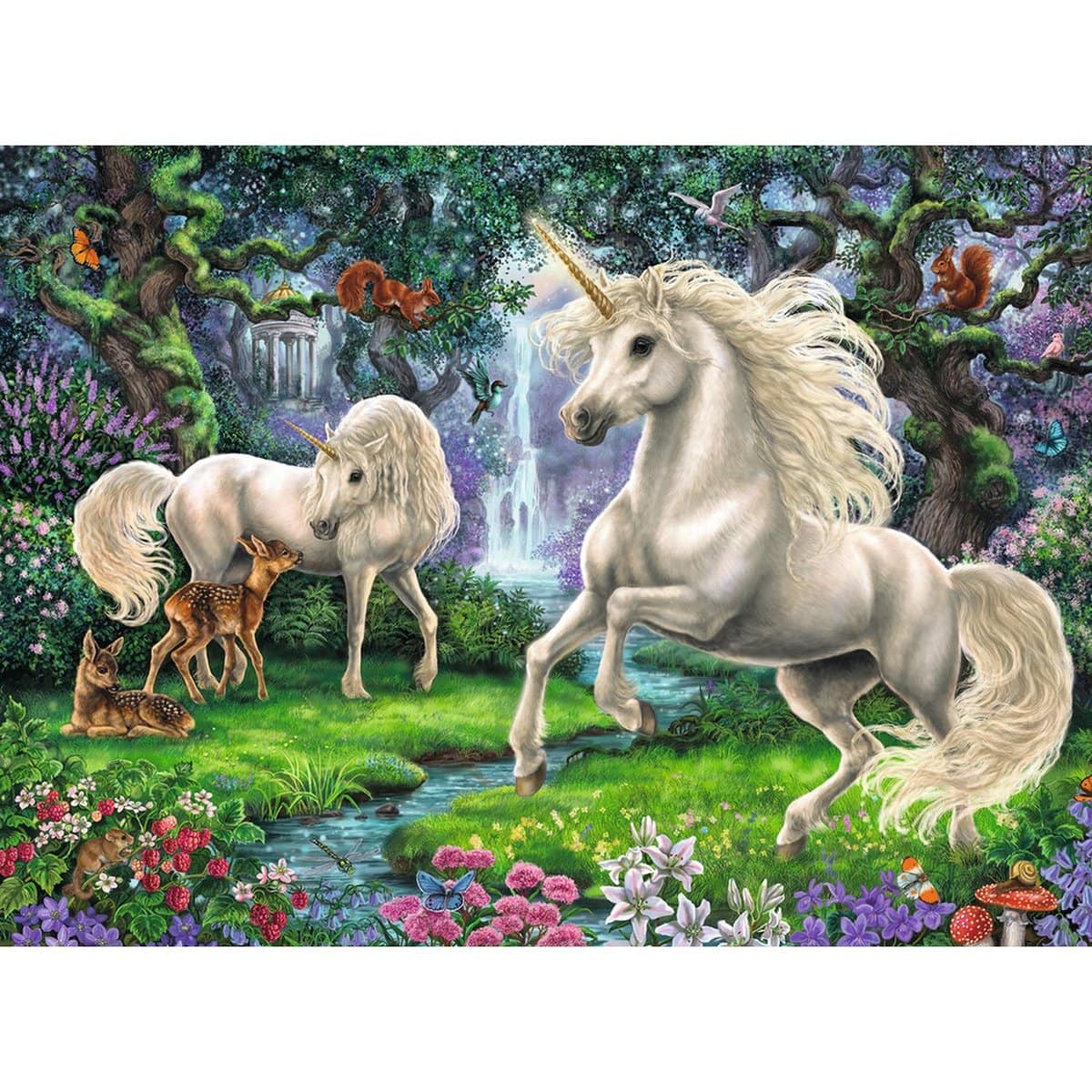 Ravensburger - Mystical Unicorns Jigsaw Puzzle 200 Pieces