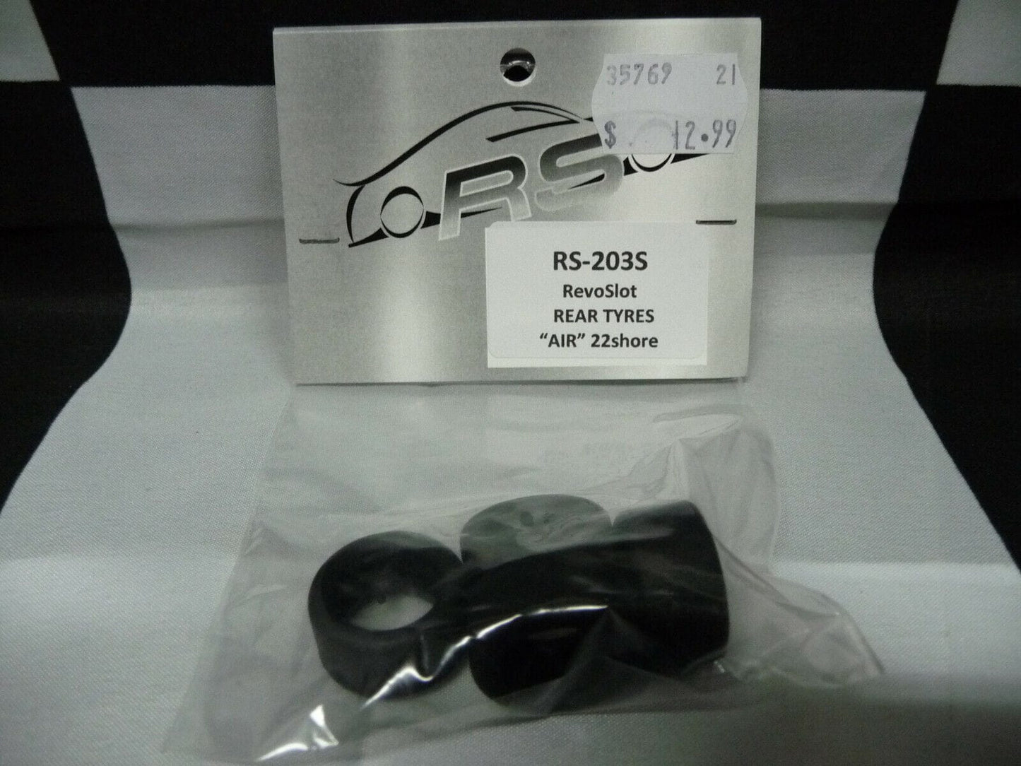 RevoSlot RS-203S RevoSlot Rear Tyres AIR 22shore