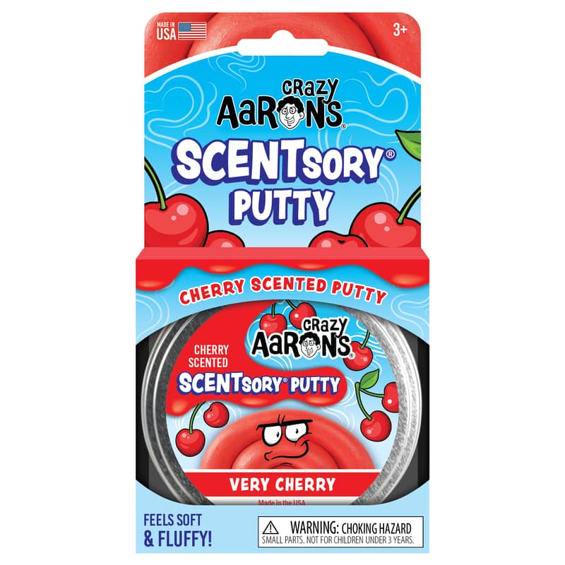 Crazy Aaron's Scentsory Putty Very Cherry 2.5inch