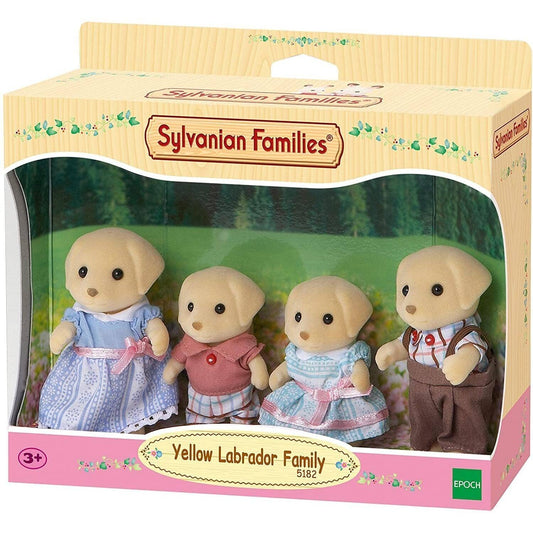 Sylvanian Families - Yellow Labrador Family Animal Doll Playset