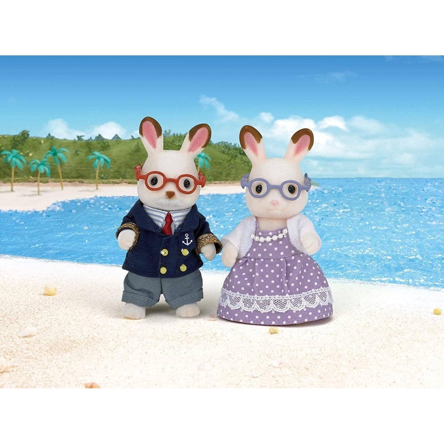Sylvanian Families - Chocolate Rabbit Grandparents Animal Doll Playset