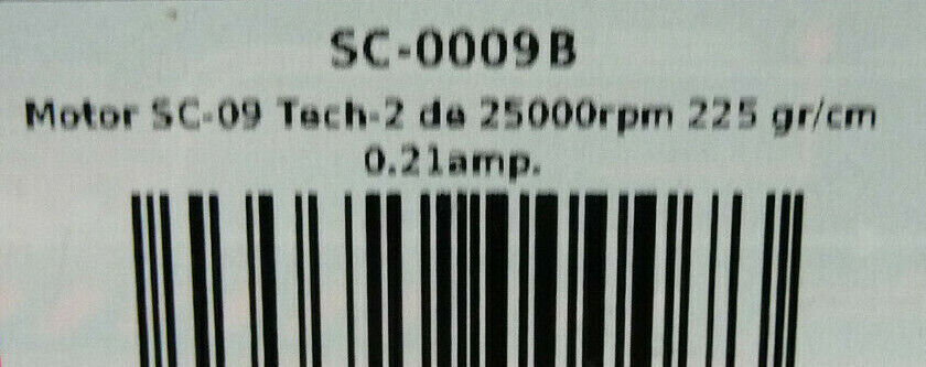 Scaleauto SC-0009B Motor T2 25000rpm@12V