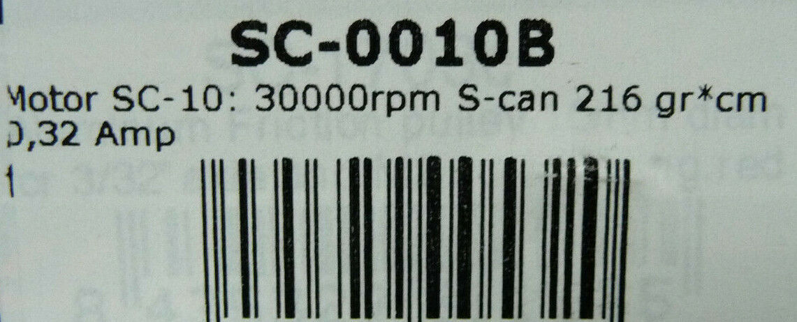 Scaleauto SC-0010B Motor Tech 3 30000rpm@12V