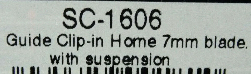 Scaleauto SC-1606 Guide Clip-in Home 7mm Blade with suspension