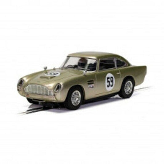 Scalextric C4166 1:32 Aston Martin DB5 White Gold Slot car