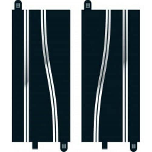 Scalextric C8246 Side Swipe Straights - 2 x 350mm