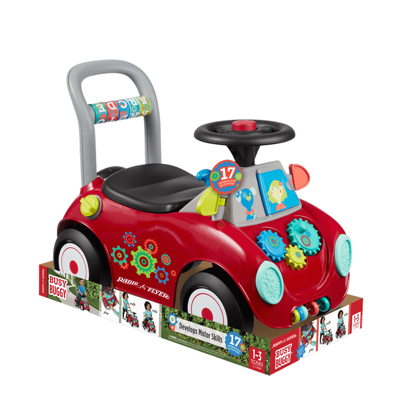 Radio Flyer - Busy Buggy Baby Push Walker
