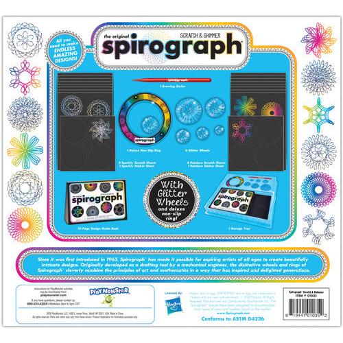 Spirograph Scratch & Shimmer