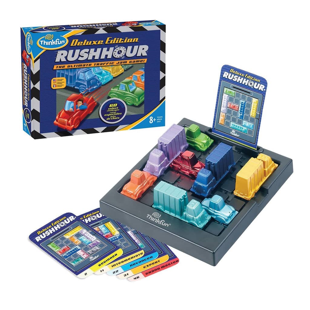 Thinkfun - Rush Hour Traffic Jam Game Deluxe Edition