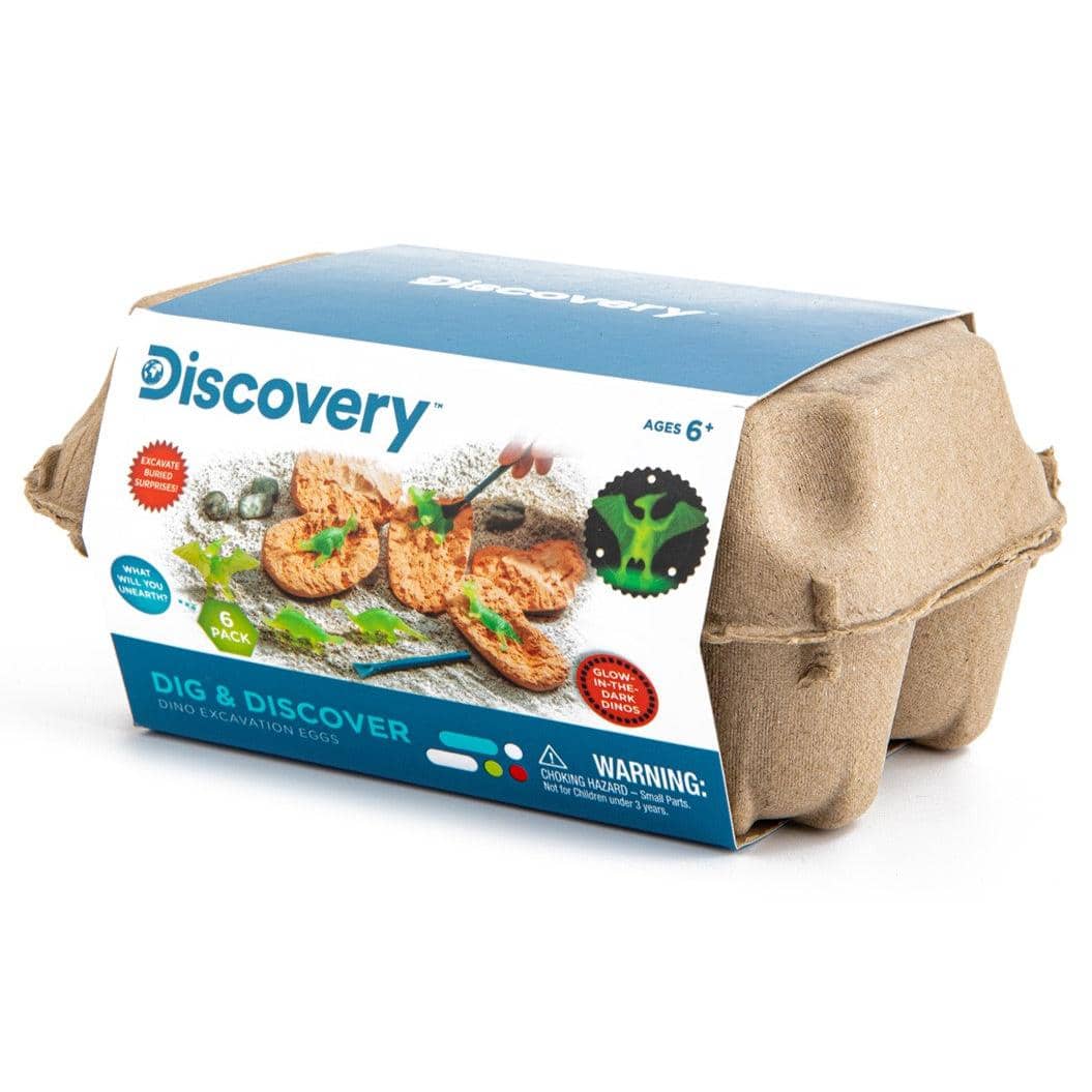 Discovery Dino Egg Crate 6pk