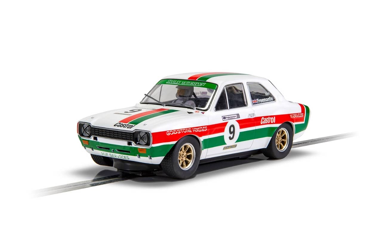 Scalextric C4314 Ford Escort MKI Mark Freemantle Castrol Racing slot car also suits Carrera