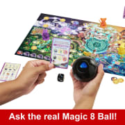 Mattel - Magic 8 Ball Board Games Magical Encounter Cooperative Board Game With Magic 8 Ball