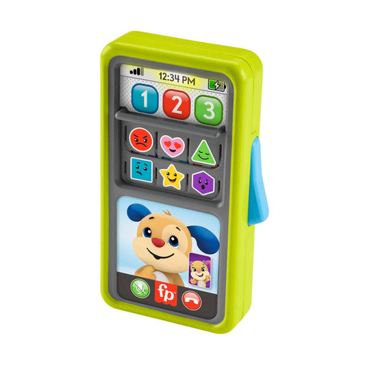 Fisher-Price - Laugh &amp; Learn 2-in-1 Slide To Learn Smartphone