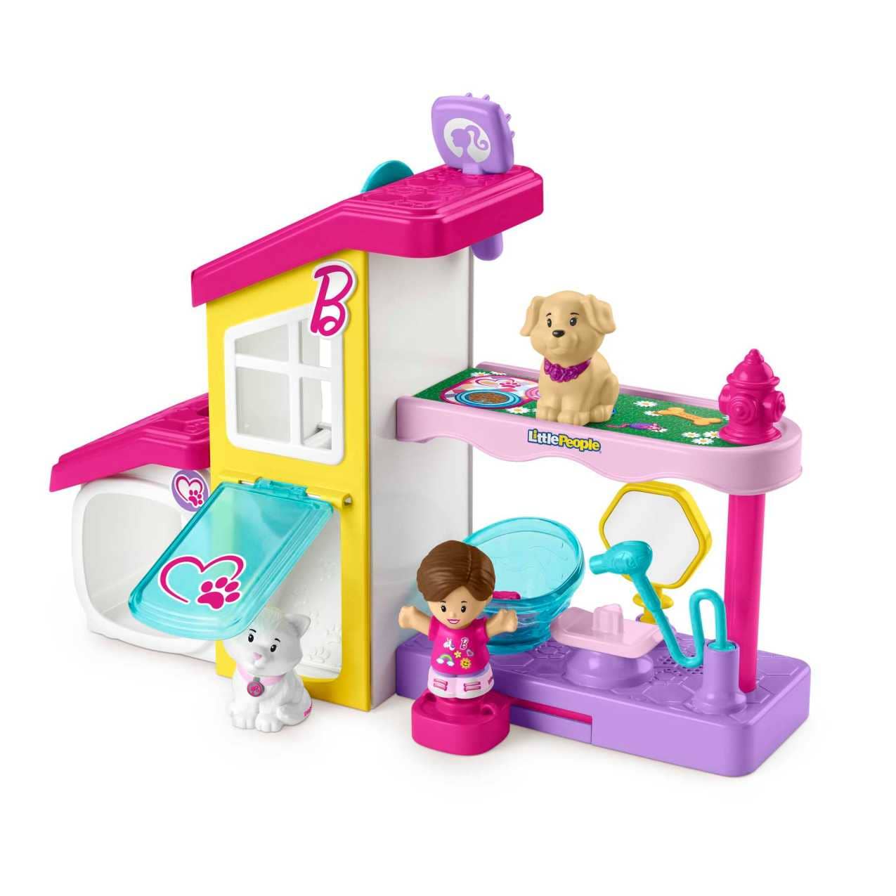 Barbie® Play and Care Pet Spa by Little People®