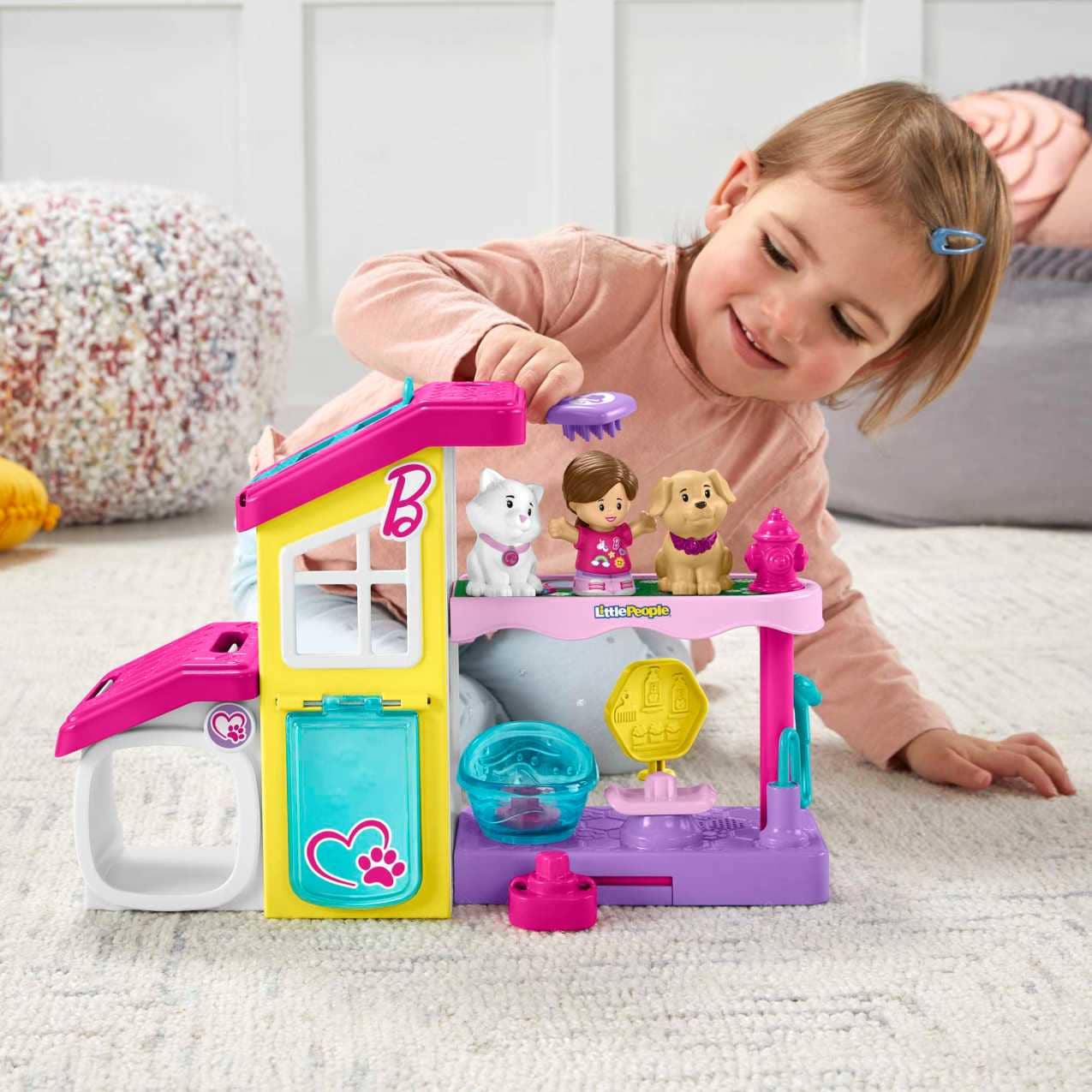 Barbie® Play and Care Pet Spa by Little People®