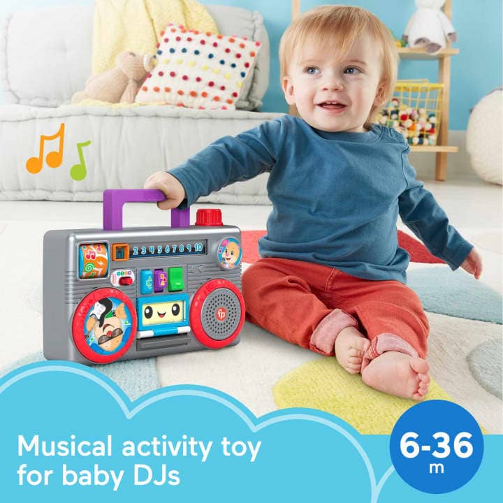 Fisher-Price - Laugh &amp; Learn Busy Boombox