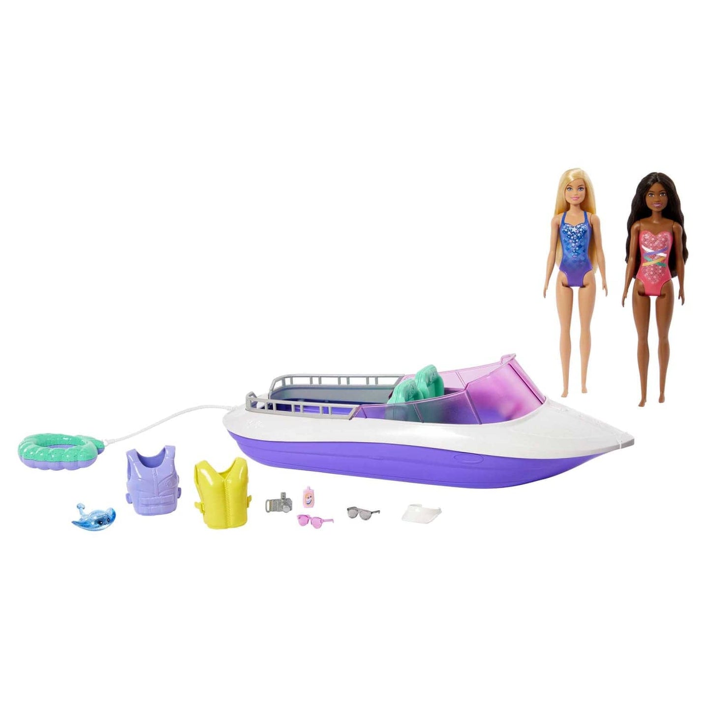 Barbie Mermaid Power Dolls & Boat Playset Toy For 3 Year Olds & Up