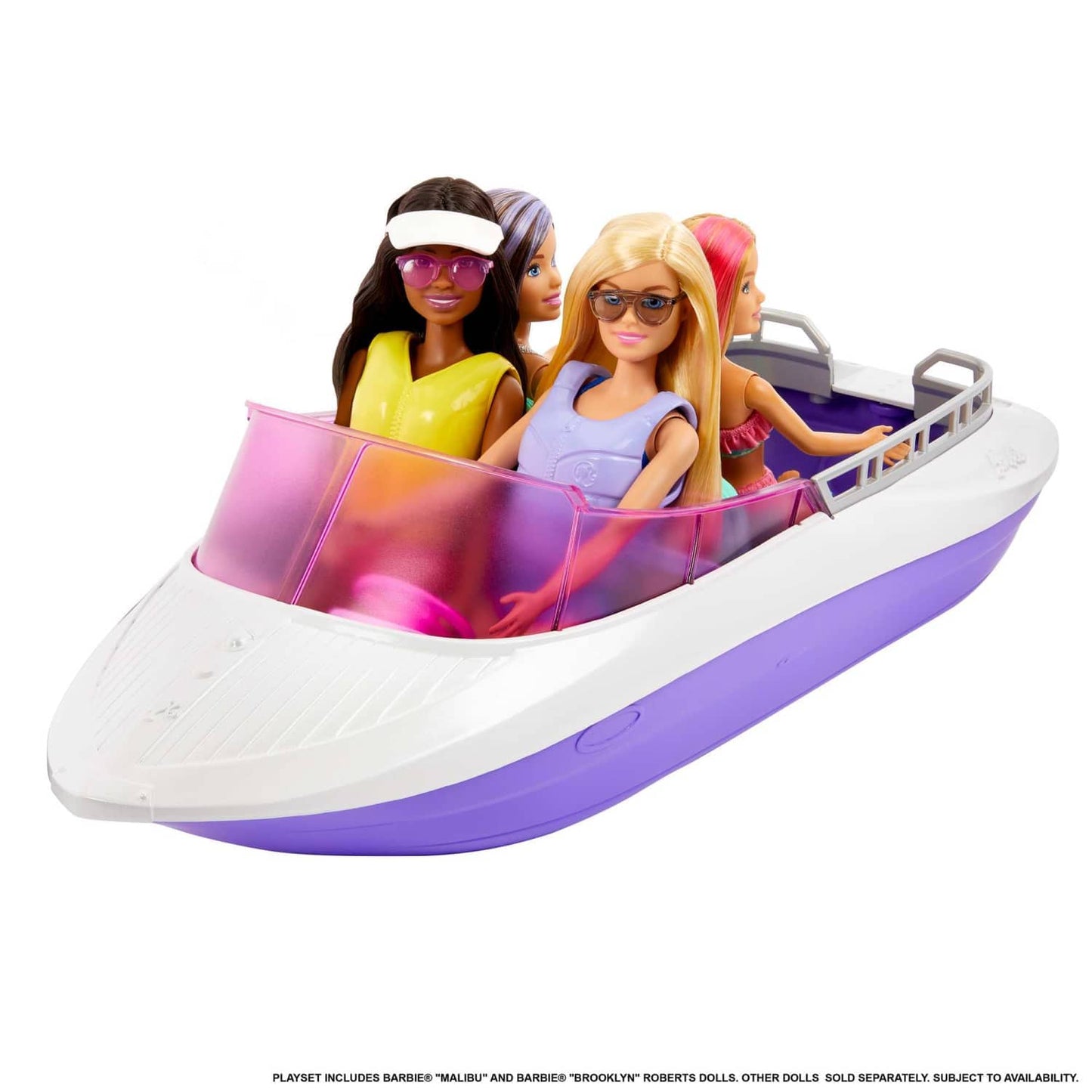Barbie Mermaid Power Dolls & Boat Playset Toy For 3 Year Olds & Up