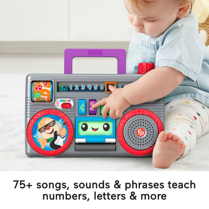 Fisher-Price - Laugh &amp; Learn Busy Boombox